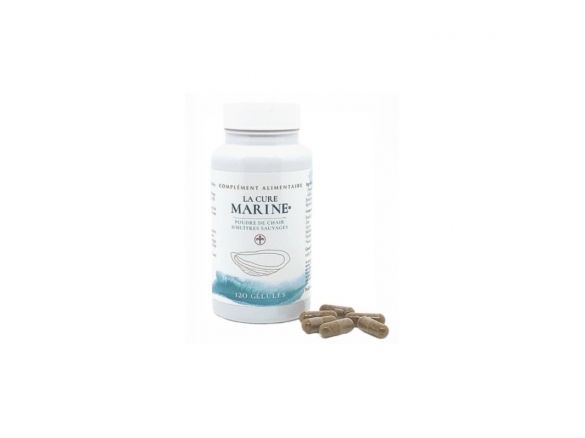 Cure Marine - Nutrilys - Capsules chair d'huîtres sauvages