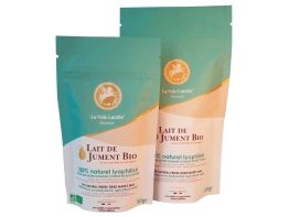 Duo Lait de jument 50g et 100g lyophilisé Jumvoilac